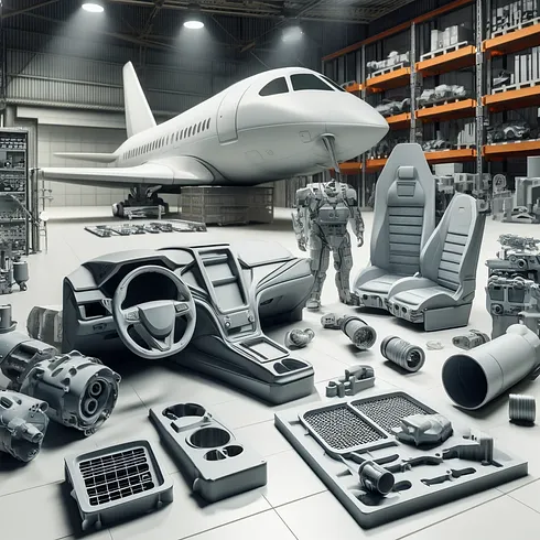 Automotive, and Aerospace